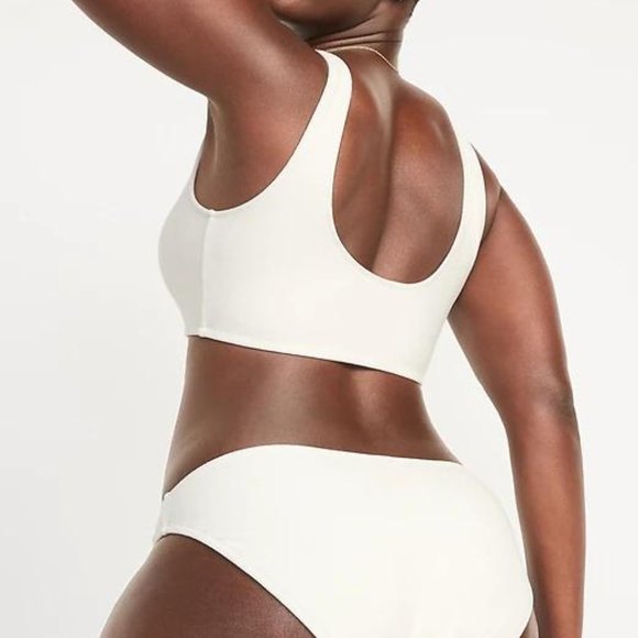 Old Navy Low-Rise Terry Classic Bikini Swim Bottoms for Women New - Picture 6 of 8